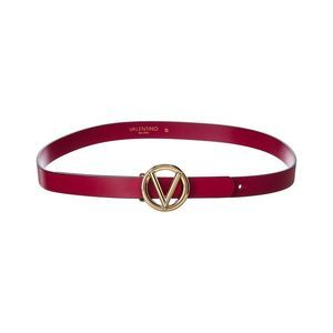 Valentino By Mario Valentino Baby Leather Belt, Red